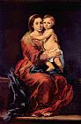 Madonna with the Rosary by Bartolome Esteban Murillo